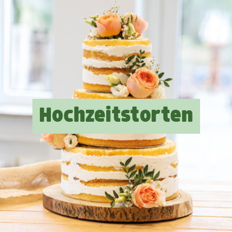 Link zur Seite "Hochzeitstorten".